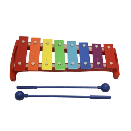 UPC: 0037728509188 | Rhythm Band 8 Note Glockenspiel with Mallets