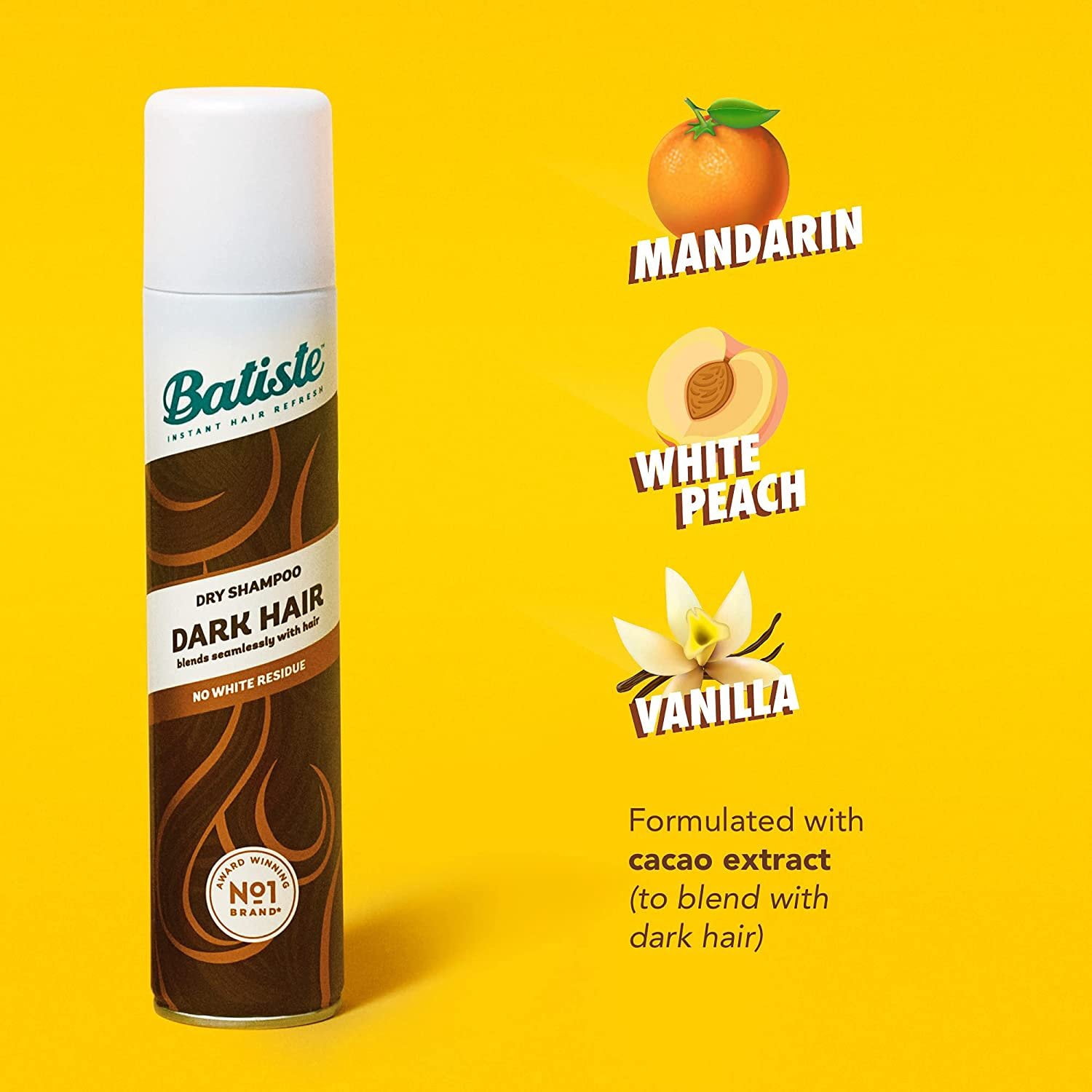 Batiste Dry Shampoo, Divine Dark, 6.73 fl. oz.