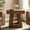 Brown, variant on Fnova Farmhouse End Table, Wood Side Table Accent Table Nightstand, Easy Assembly, for Living Room, Bedroom, Entryway, Small Space