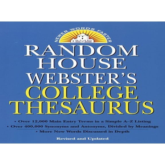 Pre-Owned Webster's College Thesaurus Paperback