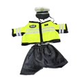 thumbnail image 1 of Conjunto de ropa de muñeca de 38 cm perfke uniforme de tráfico 3 piezas, 1 of 9