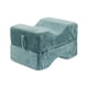 thumbnail image 1 of Bewildely Almohada de rodilla con soporte para piernas de espuma viscoelástica para aliviar el dolor en las articulaciones de la cadera y Decoración del hogar azul, 1 of 6