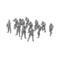 thumbnail image 4 of 13 figuras de a escala 1/64, minifiguras de , manualidades DIY, pequeñas figuras de acción pintadas a mano para diseño de, 4 of 8