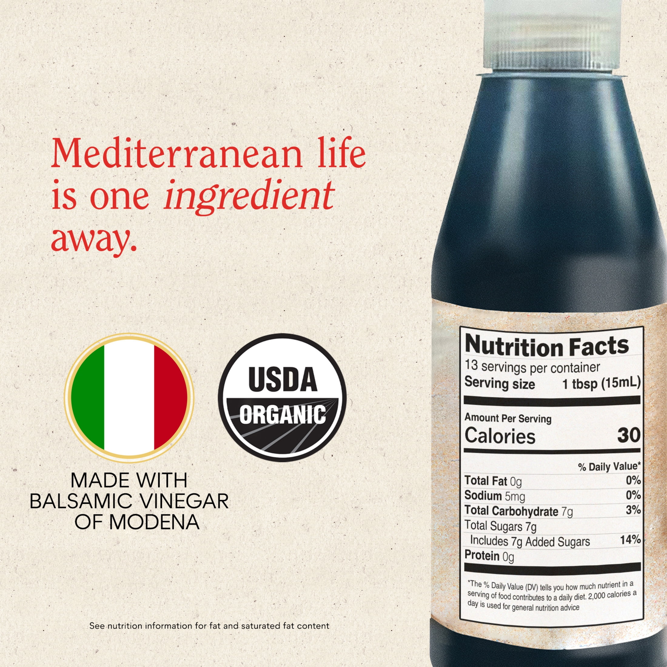 Bertolli Organic Balsamic Vinegar Glaze, 6.8 oz