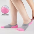 thumbnail image 3 of COOPLUS 12 Pairs Womens Lightweight No Show Socks Athletic Liner Ankle Invisible Socks for Women, 3 of 8