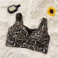 thumbnail image 6 of Bras Leopard Print Stretch Bras for Women Everyday Bras T-shirt Bras for Ladies Sports Bras Push up Bra Bras for Women Full Coverage Cotton Bra for Women Comfort Bras Sleep Bras,Gray,3XL, 6 of 7