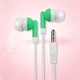 thumbnail image 6 of Wired Earbuds in-Ear Headphones, Noise Cancelling Earphones with HD Stereo Sound, Lightweight Portable Noise Isolation Corded 3.5mm Jack Ear Buds for Most Computer, Laptop, 1Pc(Green,2.7x1"), 6 of 8