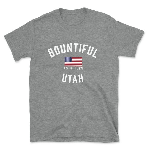 Bountiful Utah Patriot Men's Cotton T-Shirt