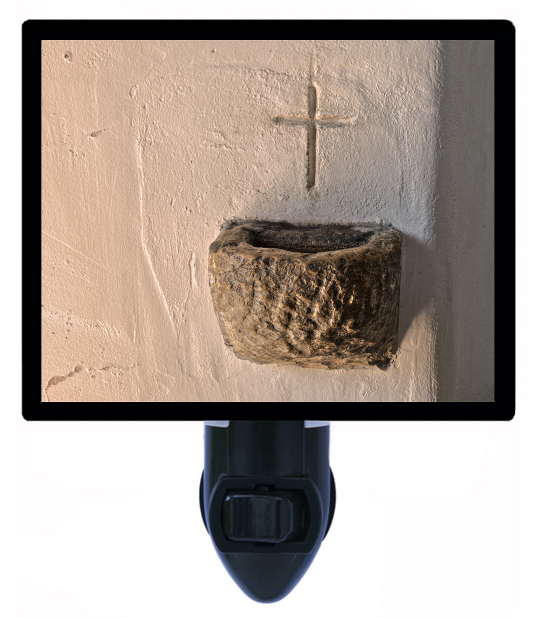 Religious Decorative Photo Night Light Plus One Extra Free Switchable