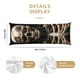thumbnail image 3 of Fotbe Cyber Skeleton With Tattoos Funda para Almohada Corporal con Diseño, Funda de Microfibra Ultrasuave de 20x54 Pulgadas, Ropa de Cama Elegante, 3 of 7