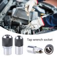 thumbnail image 2 of Tap Socket Tapping Socket 3/8inch Drives Tap Driver Tap Holders Adjustable Tap Socket Tap Socket Adapter for Taps Reamers, 2 of 8