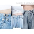 thumbnail image 3 of Pants Adjust Tightness Marguerite Waist Extender Detachable Buckle Button Kit, 3 of 9