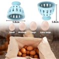thumbnail image 3 of Egg Cleaning Brush Flexible Silicone Egg Scrubber Convenient Effective Eggshell Washer for Home Farm, 3 of 4