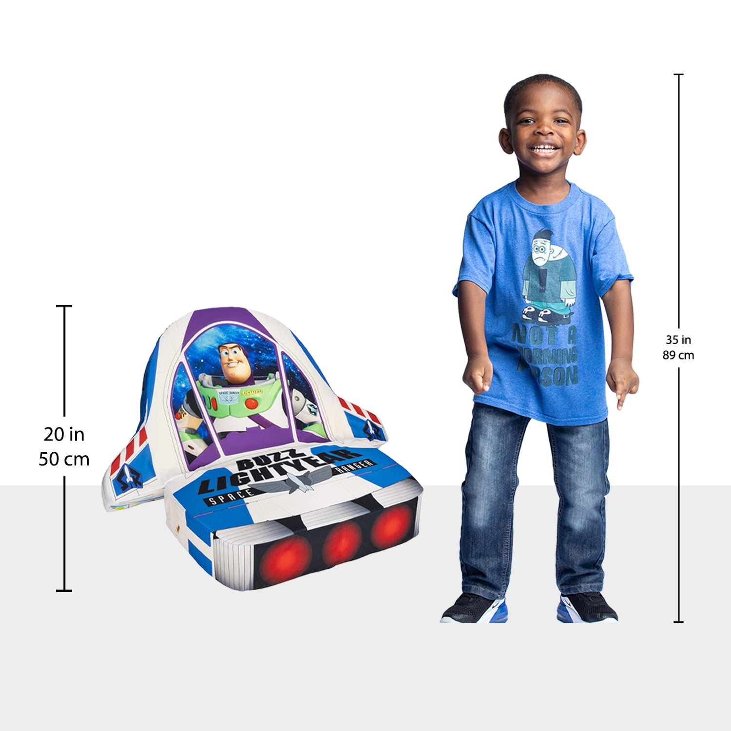 Marshmallow Furniture Kids 5 In 1 Foam Chair Toy Story Buzz Lightyear Walmart Com Walmart Com