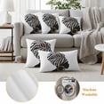 thumbnail image 6 of Africans Outdoor Waterproof Pillow Covers, Modern Abstract Ethnic Women Decorative Square Throw Pillowcase Sofa Cushion Sham for Patio/Couch/Chair, 18"x18" 2 Pack, 6 of 8