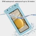 thumbnail image 5 of Underwater Cellphone Holder Protector - 2 Pack Large Clear Waterproof Phone Pouch IPX8 Waterproof Phone Dry Bag for iPhone 14 13 Pro Max Samsung Galaxy S23 Ultra Vacation Swimming Up to 7.2'', 5 of 5