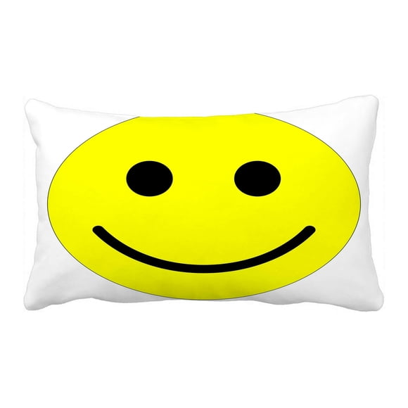 EREHome Smiley face Pillow Case Cover Set 20x30 Inch