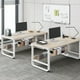 thumbnail image 3 of Laptop Clerk Office Desk Executive Reception Drawer Storage Office Desk Simplicity Wood Escritorio Ordenador Furniture QF50OD My Lux Decor Round, 3 of 30