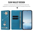 thumbnail image 4 of Tianyeda for XiaoMi RedMi Note 15 PRO 5G a Wallet case Phone Cover with RFID Blocking Credit Card Holder Flip Book For Women Blue, 4 of 5