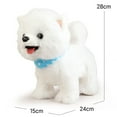 thumbnail image 3 of Toy Deals Vsontor Samoyed Walking Dog Toy For Girl Licking Barking Dog With Control Leash What You Say Talking Singing Tail Robot Dog Diy Pretend Dress B B, 3 of 6