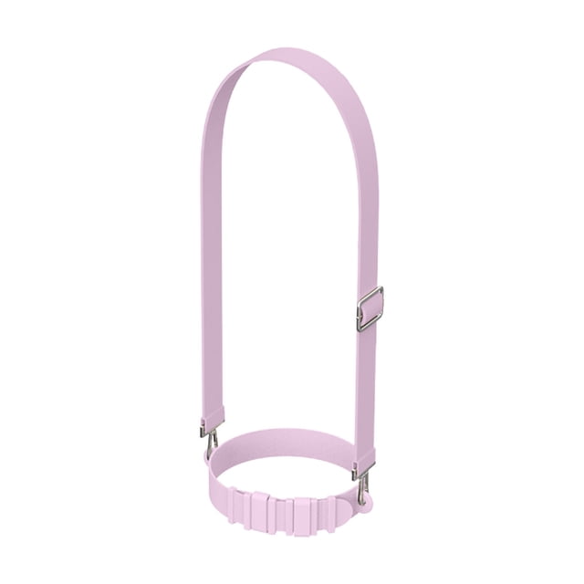 Iodue Poignée de Bouteille d'Eau en Verre et Bouteille Réglable avec Sangle Réglable : Support de Bouteille d'Eau en Silicone Robuste Compatible avec Bouteille de 8 40 Oz Bouteille d'Eau Douce Compatible avec Gobelet pour la Marche