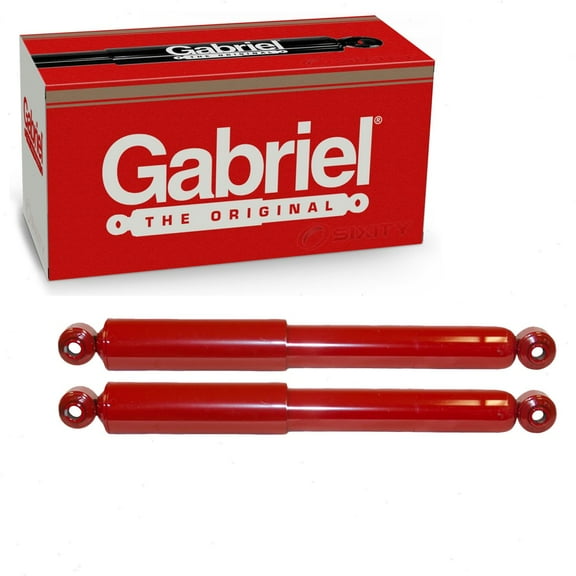 2 pc Gabriel 81516 Guardian Shock Absorbers for Spring Strut Steering Suspension Shocks Struts Fits select: 1983-2004 CHEVROLET S TRUCK S10, 1995-2005 CHEVROLET BLAZER