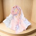 thumbnail image 4 of HAOTAGS Women's Sheerl Scarf, Thin Fashion Wrap for Spring Summer, Versatile Neck Scarf Multicolor Size Free Size, 4 of 4