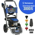 thumbnail image 1 of Open Box Westinghouse 3000-PSI, 1.76-GPM Electric Pressure Washer with 5 Nozzles & Soap Tank, 1 of 6