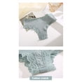 thumbnail image 7 of Seamlesses Women Underwear Thongs,Not Show Ladies Thong,Stretch Low Waist G-String Comfortable Panties,Soft Undies Gifts, 7 of 7