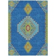 thumbnail image 2 of Addison Rugs Chantille Indoor/Outdoor Traditional Vintage Denim Washable Rectangle Rug, 3' x 5', 2 of 6
