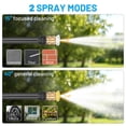 thumbnail image 3 of SPBTAR 2-in-1 Pressure Washer, 3000PSI 2GPM High Pressure Cleaner with Steam Cleaner, 2 Quick-Connect Nozzles & Soap Tank for Car/Fences/Driveway/Home/Patio Cleaning, 3 of 11