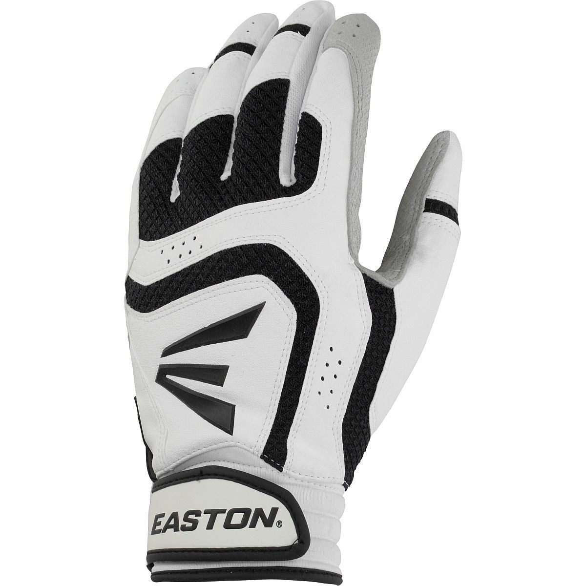 New Easton Adult Vrs Icon Batting Gloves White/Black/ Medium Walmart