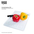 thumbnail image 2 of Vigo All-in-One 36" Stainless-Steel Farmhouse Kitchen Sink and Milburn Stainless-Steel/Matte Black Faucet Set, 2 of 7