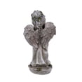 thumbnail image 6 of Hi-Line Angel Child Standing and Holding Bird Statue, 6 of 9