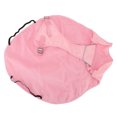 thumbnail image 4 of Impermeable para perros, impermeable, resistente al viento, con tira reflectante fuerte, diseño de apertura trasera, cómodo chaleco de lluvia para perros M, 4 of 14