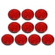 thumbnail image 1 of 10uds Redondo Seguridad Rayos Reflectantes Auto Adhesivo Reflector Rojo, 1 of 1