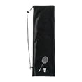 thumbnail image 1 of Plush Cloth Badminton Racket Ball Bag Single Shoulder Squash Training Sport Backpack Hold Cover, 1 of 3