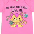 thumbnail image 4 of Inktastic My Aunt and Uncle Love Me with Cute Kitten and Flowers Boys or Girls Baby Bodysuit, 4 of 5