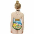 thumbnail image 4 of Animal Crossing Girls One Piece Swimsuits Quick Dry Bathing Suit Swimwear Swimming Suit 6-7Y(110cm), 4 of 8