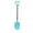 Blue, variant on 20In Creative Summer Beach Shovel with Stainless Steel Handle for Digging Sand and Snow Castles Blue Outdoor Puzzle Toy