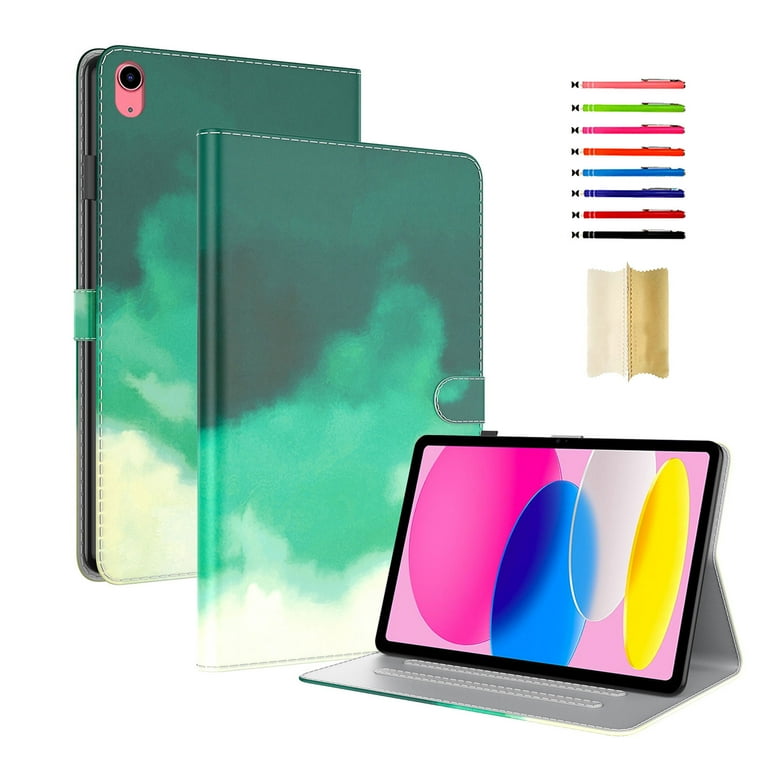 MoKo for iPad 10th Generation Case 2022, Slim Stand Hard PC Translucent  Back Shell Smart Cover Case for iPad 10th Gen 10.9 inch 2022, Support Touch