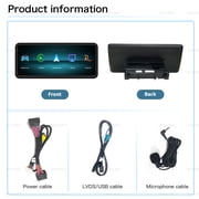 AUTOABC 12.3 Wireless CarPlay & Android Auto Screen for Mercedes NTG 5.0 (GLA, CLA, GLC)