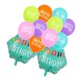 thumbnail image 5 of Globo Colgante Del Festival Del Cumpleaños Del Globo Hexagonal 12pcs verde, 5 of 9
