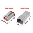 thumbnail image 4 of 6 Kit 4 Pasadores Vías 6uds Conector 48uds 22-16AWG Conector para Coche, 4 of 7