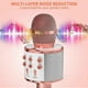 thumbnail image 4 of Karaoke microphone with speaker - Rose Gold, 4 of 5