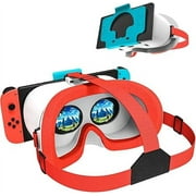 VR Headset Designed for Nintendo Switch & Switch OLED Console with Adjustable Lens for a Virtual Reality Gaming Experience and for Labo VR