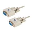 thumbnail image 3 of Monoprice - Null modem cable - DB-9 (F) to DB-9 (F) - 10 ft - molded, thumbscrews, 3 of 5