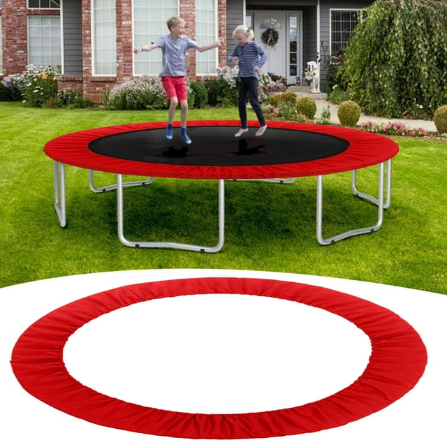 PUREKKI 38in Trampoline Padding Tear Trampoline Surround Pad Round Trampoline Spring Cover - Trampoline Replacement Pad