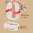 thumbnail image 3 of 316 Stainless Steel BentoBox, Multi Compartment 1500ml Lunch Box Lunch Containers with Soup Bowl, Bag, Utensils, Portable Lunch Food Storage Container for Adults Kids School, 3 of 7