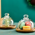 thumbnail image 3 of Cake Cover Dome Transparent Cake Dome Round Glass Cake Stand Cover Food Cover, 3 of 6